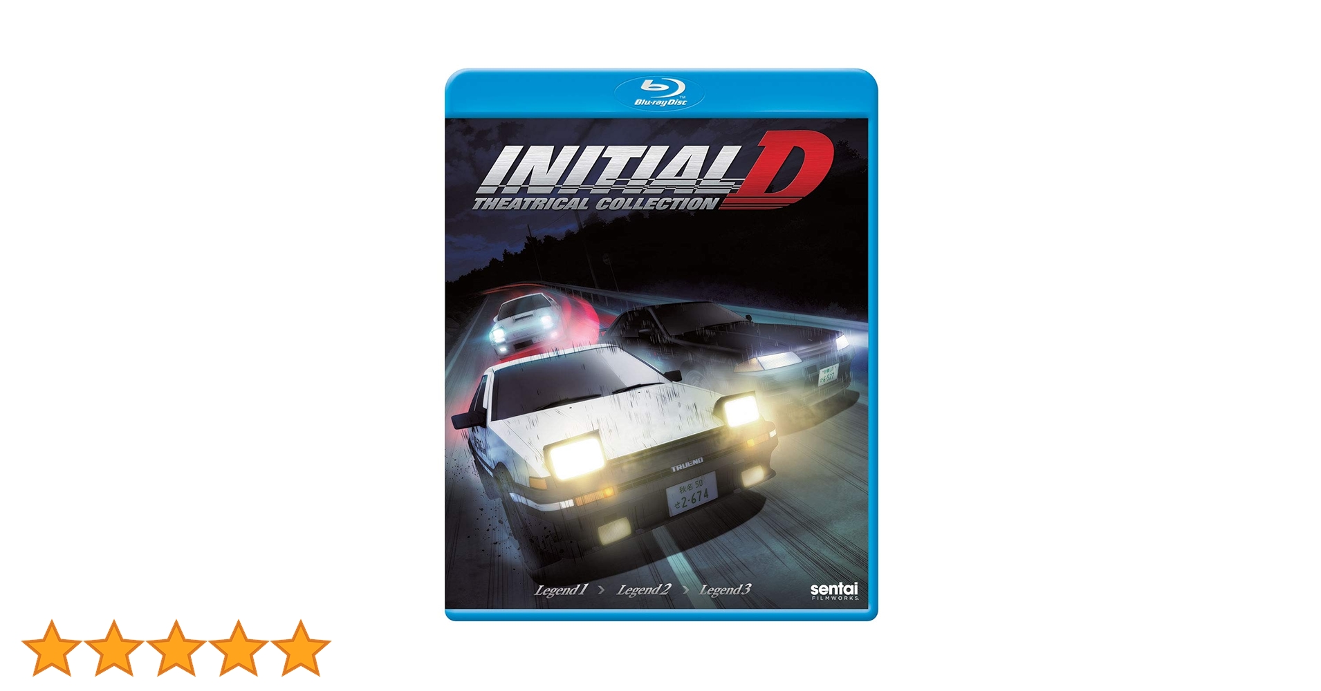 Initial D Legend: Theatrical Collection [Blu-Ray]: Amazon.in